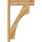 Ekena Millwork Westlake Block Rough Sawn Outlooker, Western Red Cedar, 6"W x 22"D x 34"H OUT06X22X34WTL05RWR - alternate 2